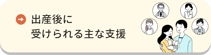 出産後に受けられる主な支援